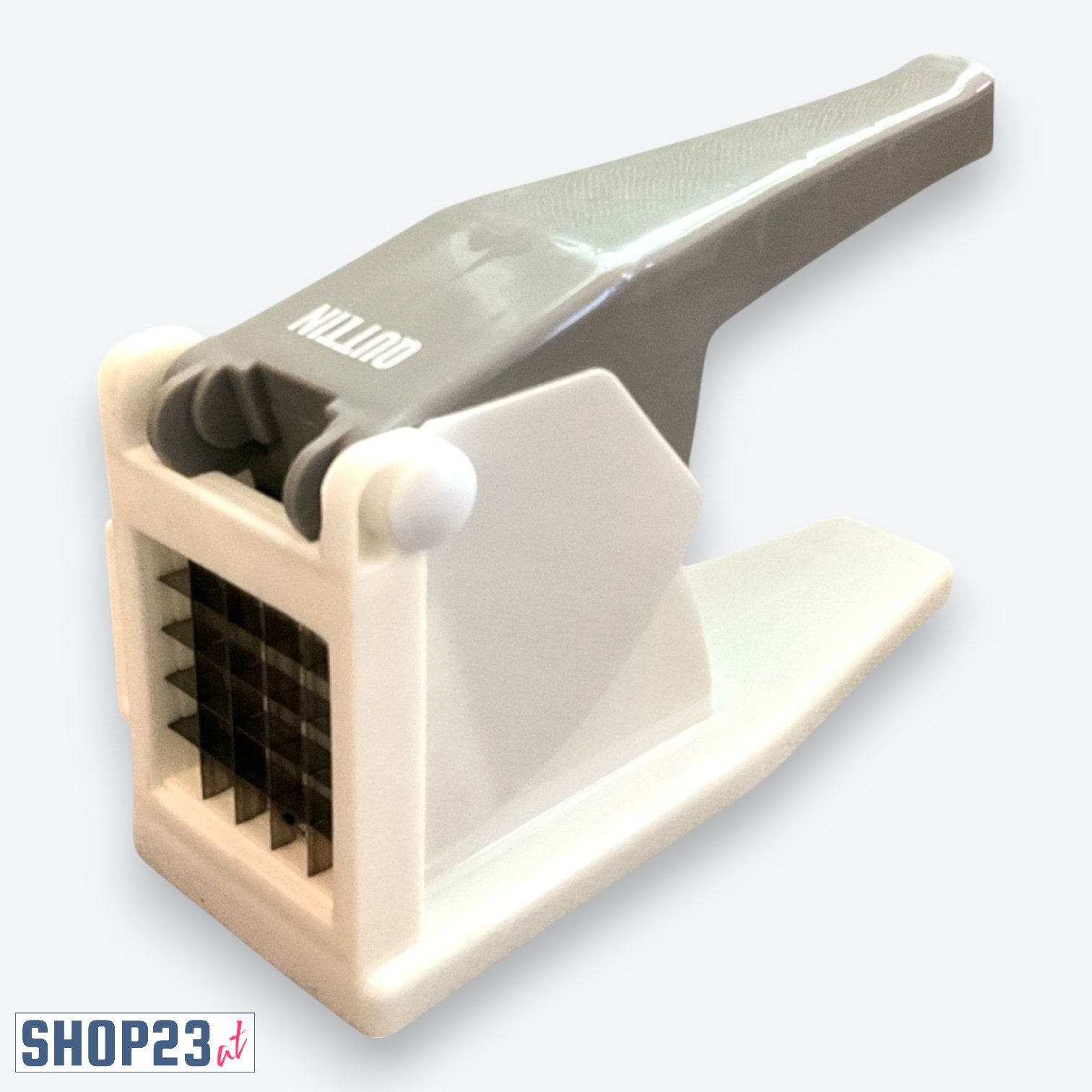 Gemüse- & Pommes-Schneider mit Edelstahlklingen – Präzise & Zeitsparend – 27,5 cm