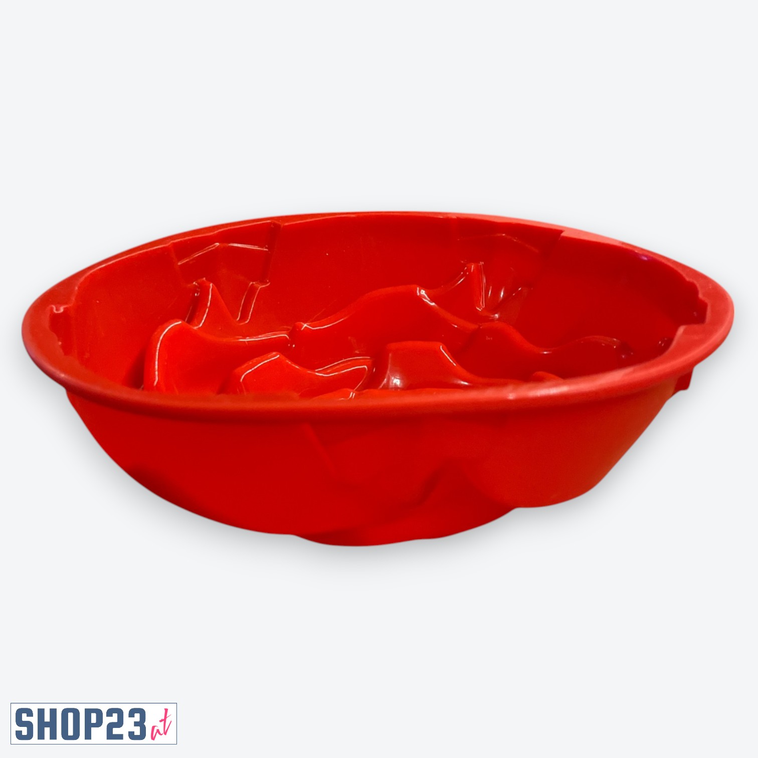 Silikon-Backform „Rose Cake“ – Ø 24 cm – 1,2 L – BPA-frei & hitzebeständig – Rot – Bild 5